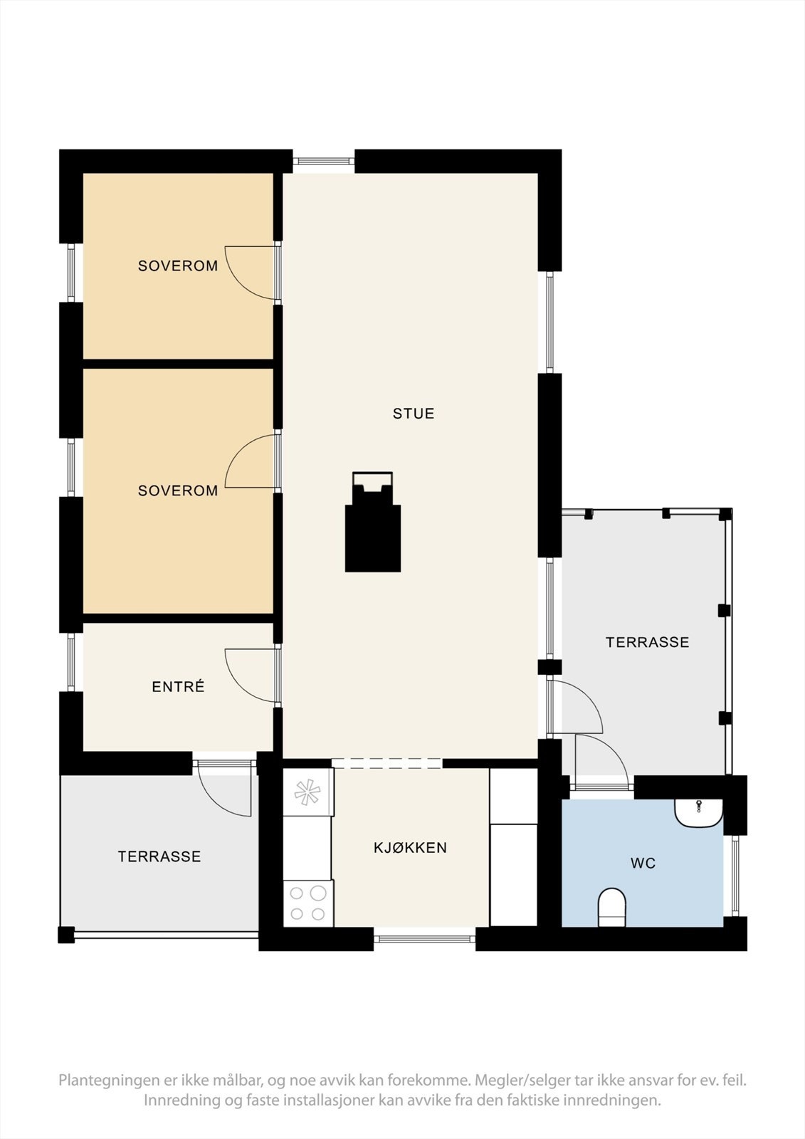 Plantegning. Galleribilde