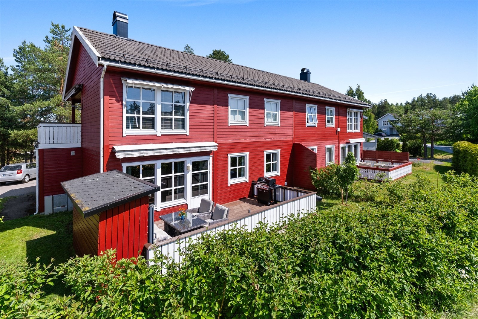 Nylig malt utvendig. Galleribilde