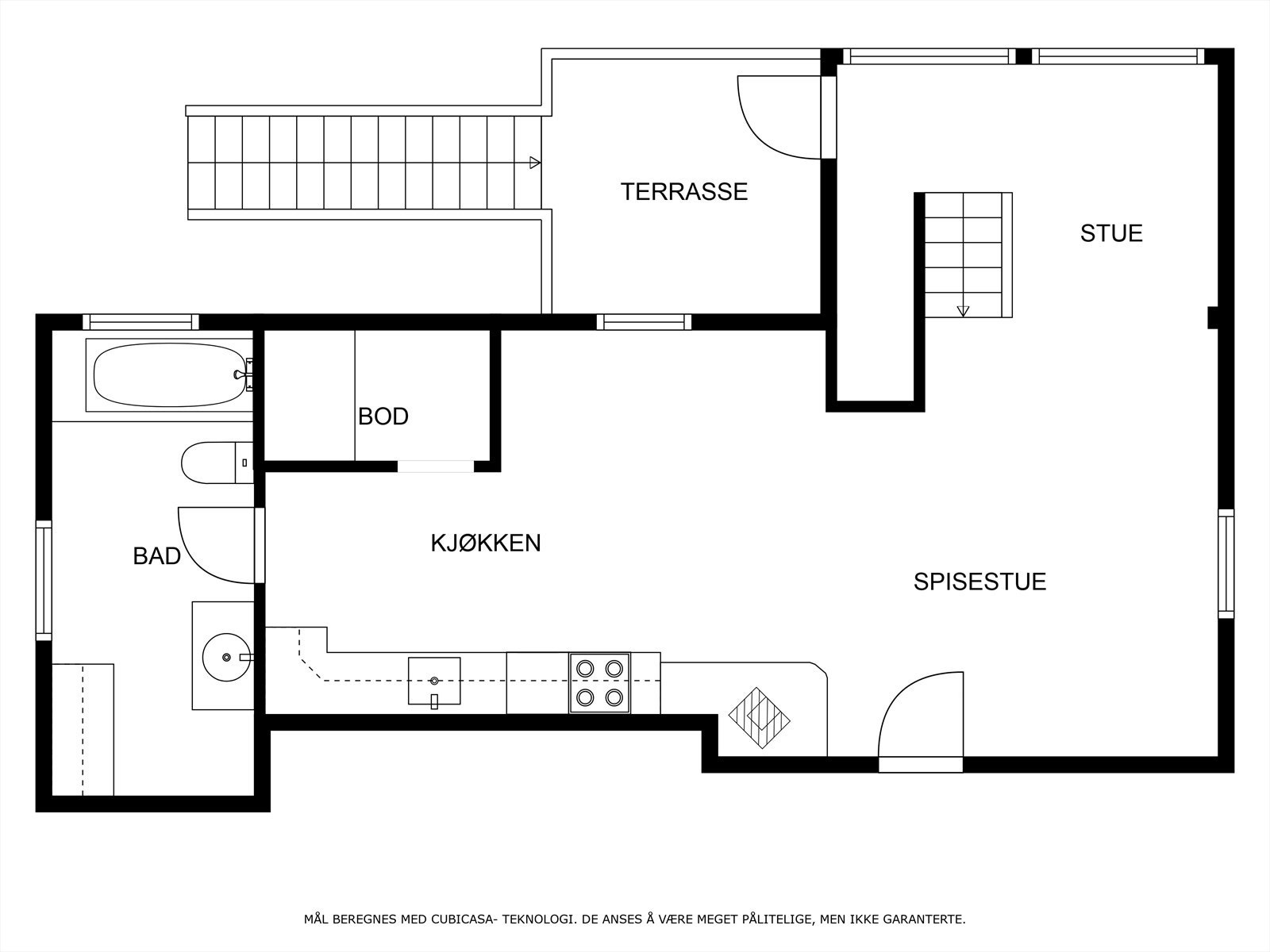 Plantegning 2.etg. Galleribilde