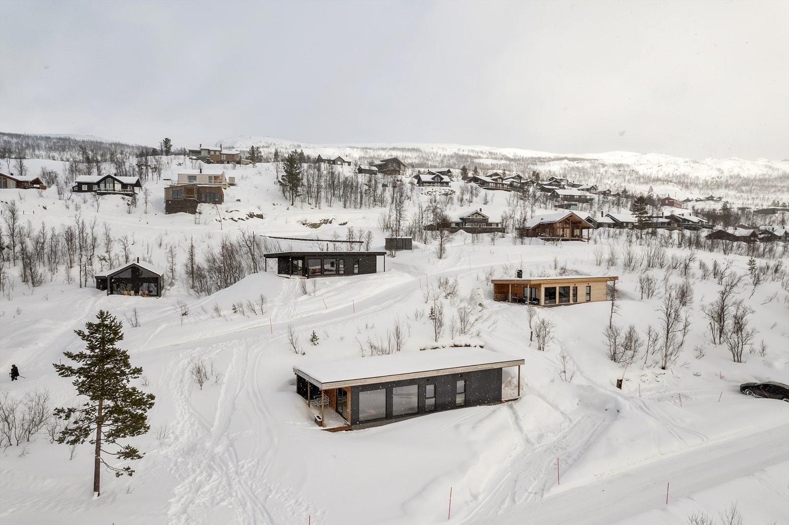 Moderne hytte oppført i 2021! Galleribilde