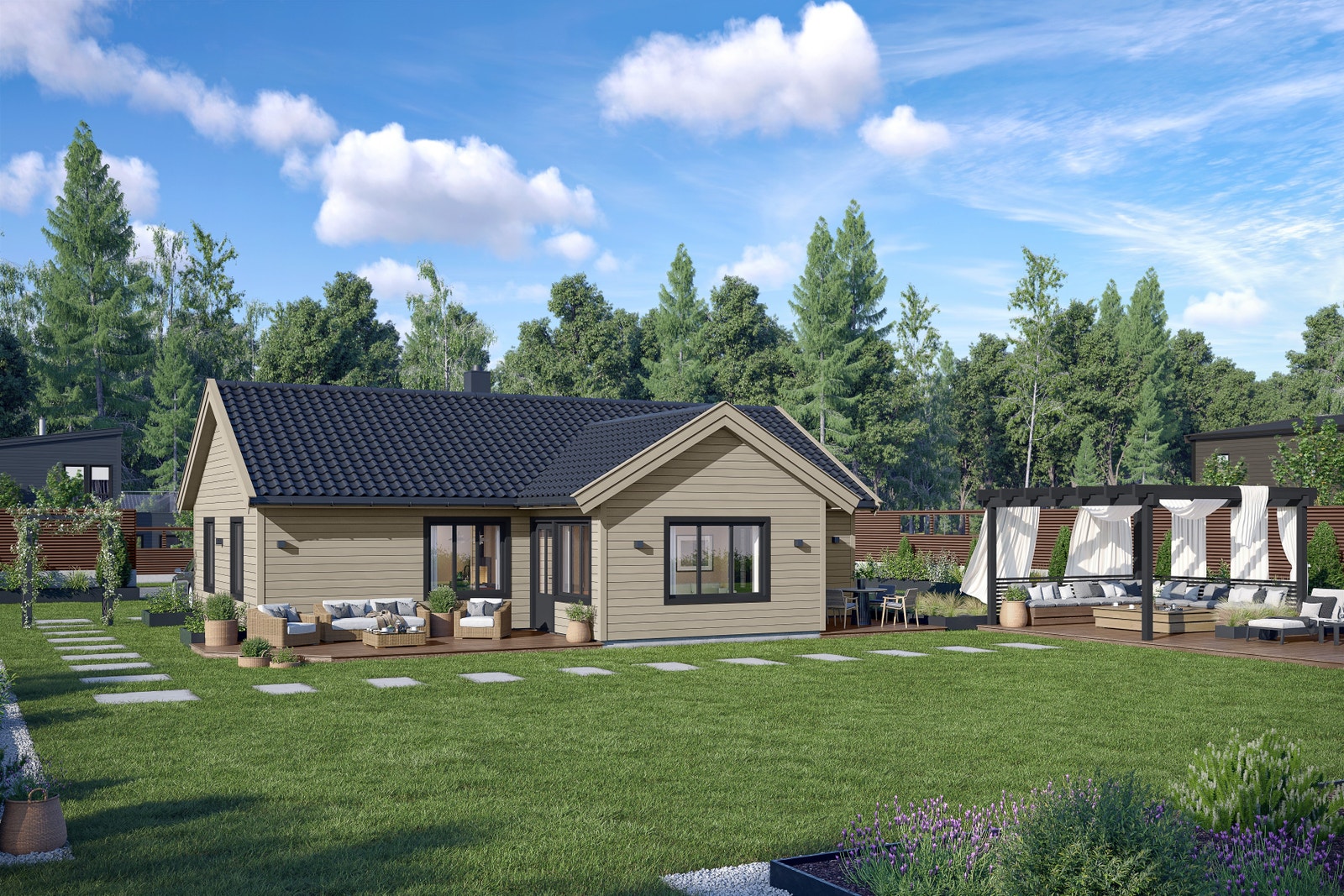 Eksempel på boligtype: Heggeli fra Lindehus Galleribilde