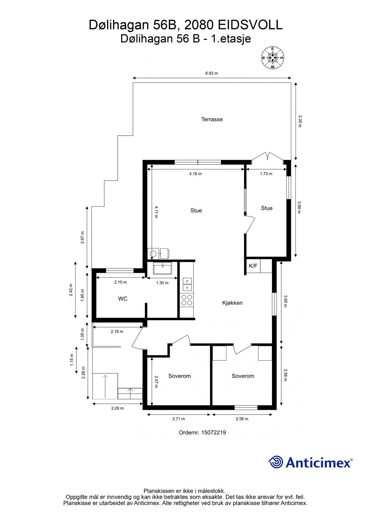 Plantegning. Galleribilde