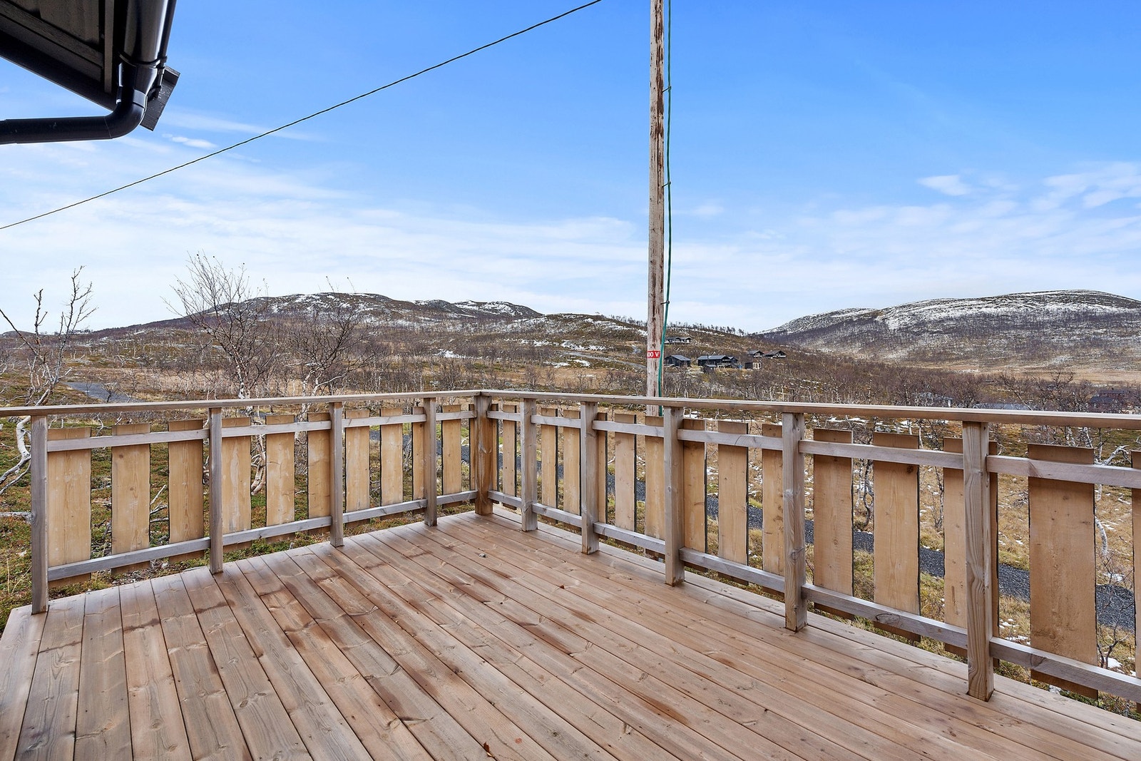 Platting med utsikt Galleribilde