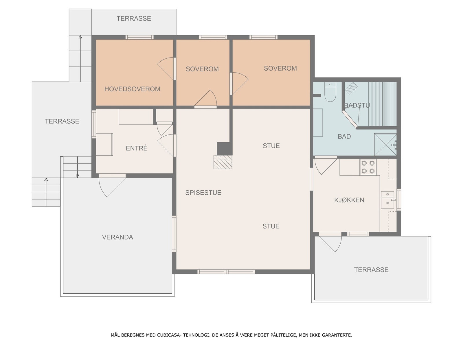 Planskisse Galleribilde