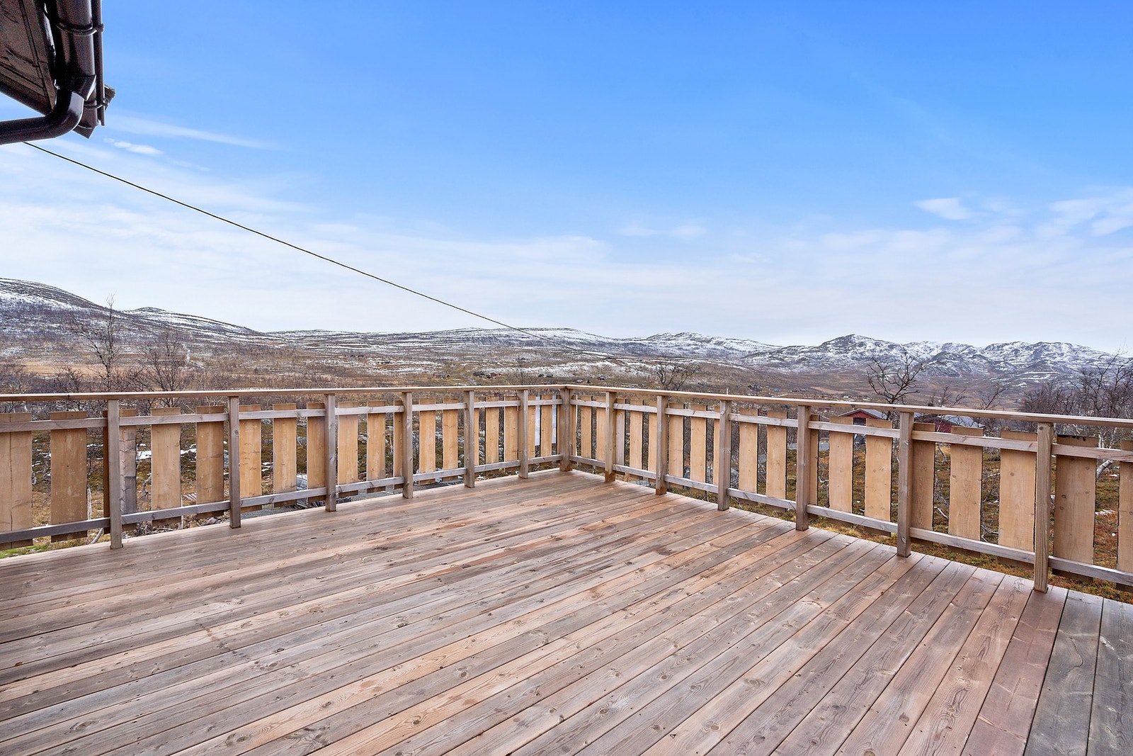 Platting med utsikt Galleribilde