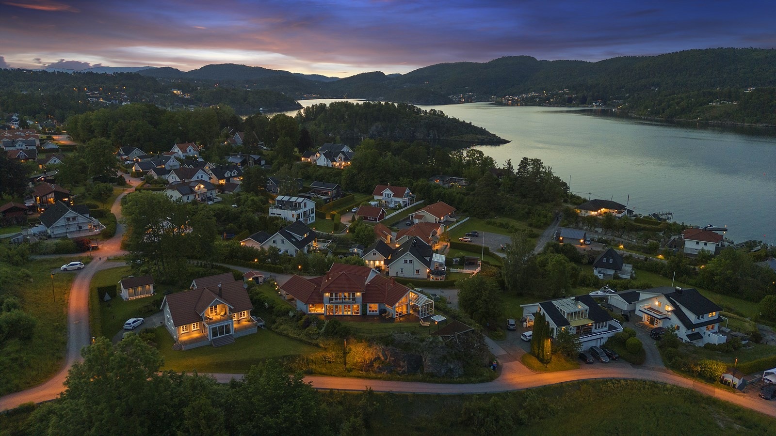 Dronefoto Galleribilde
