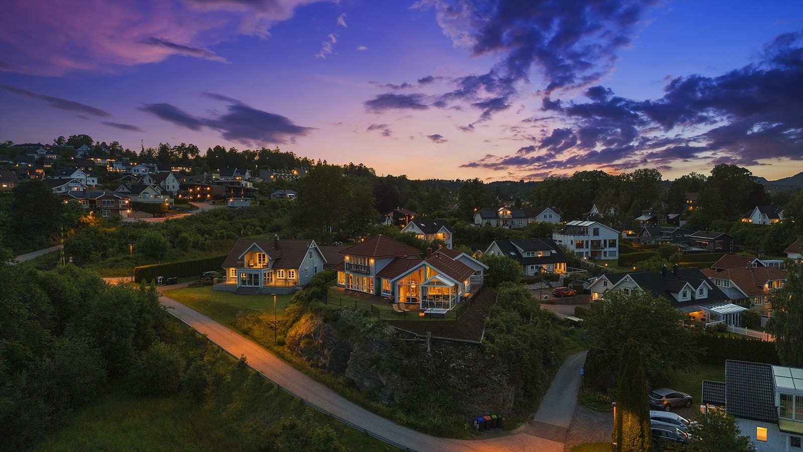 Dronefoto Galleribilde