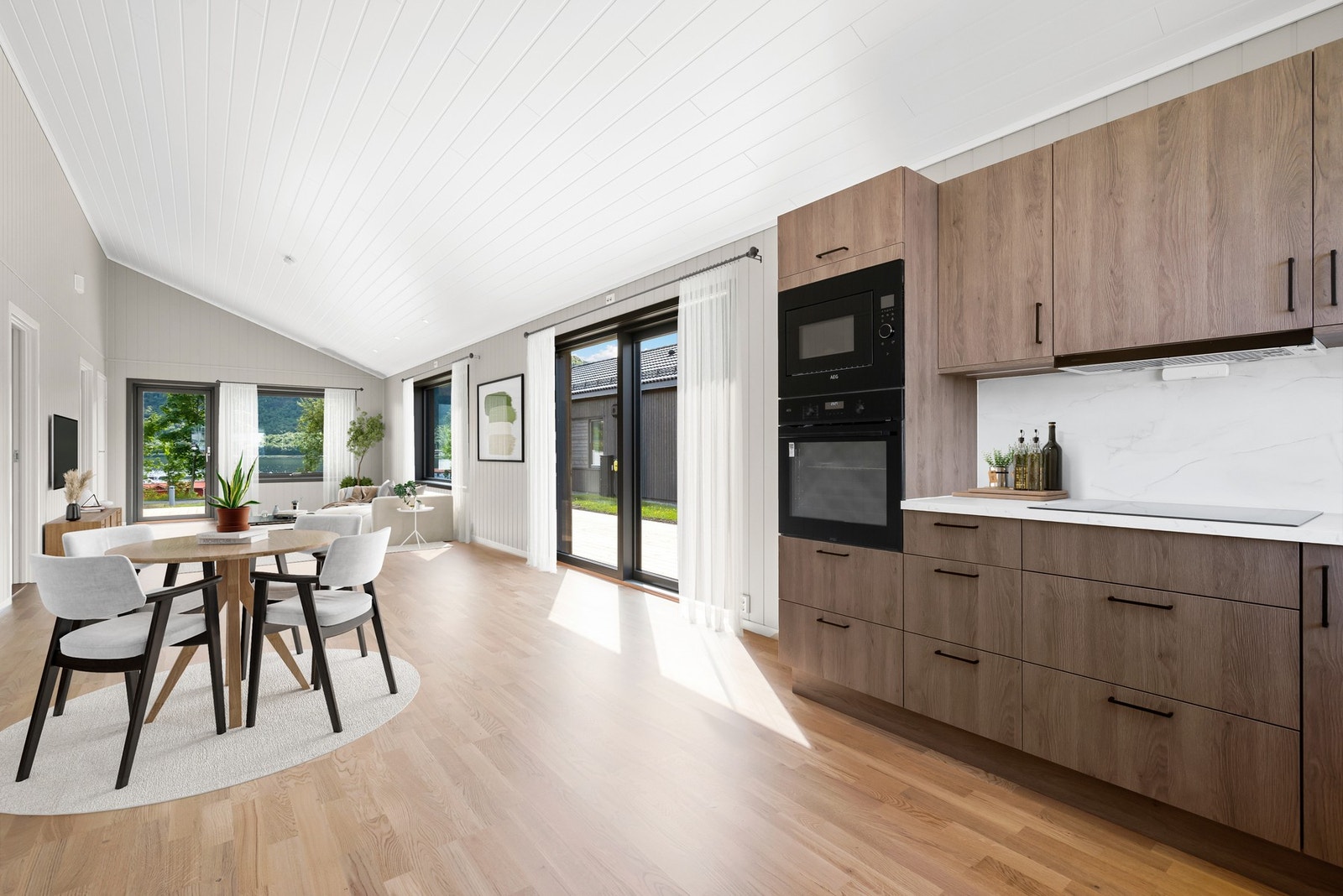 Stue/kjøkken Galleribilde