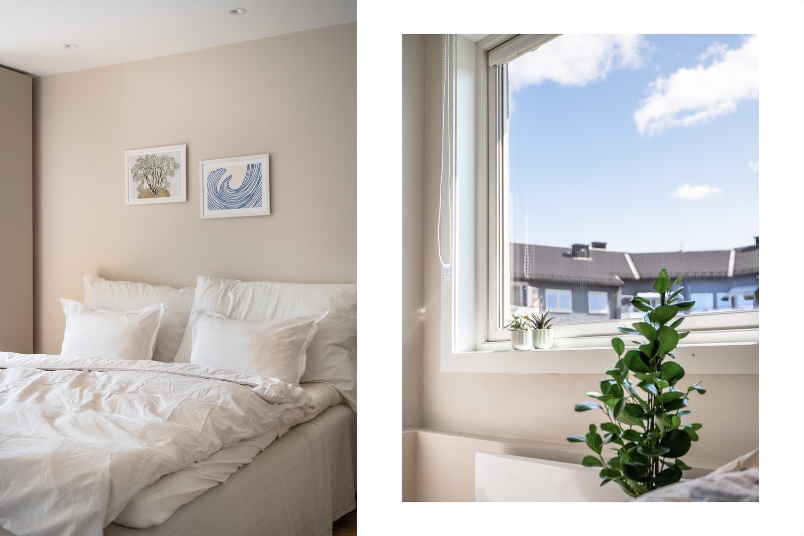 Soverommet ligger vendt ut mot intern, rolig vei Galleribilde