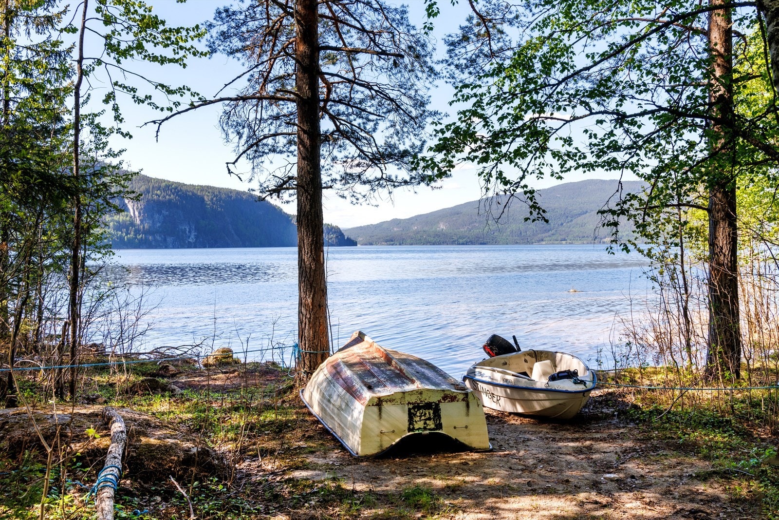 Her kan man kose seg med bading og båtliv! Galleribilde