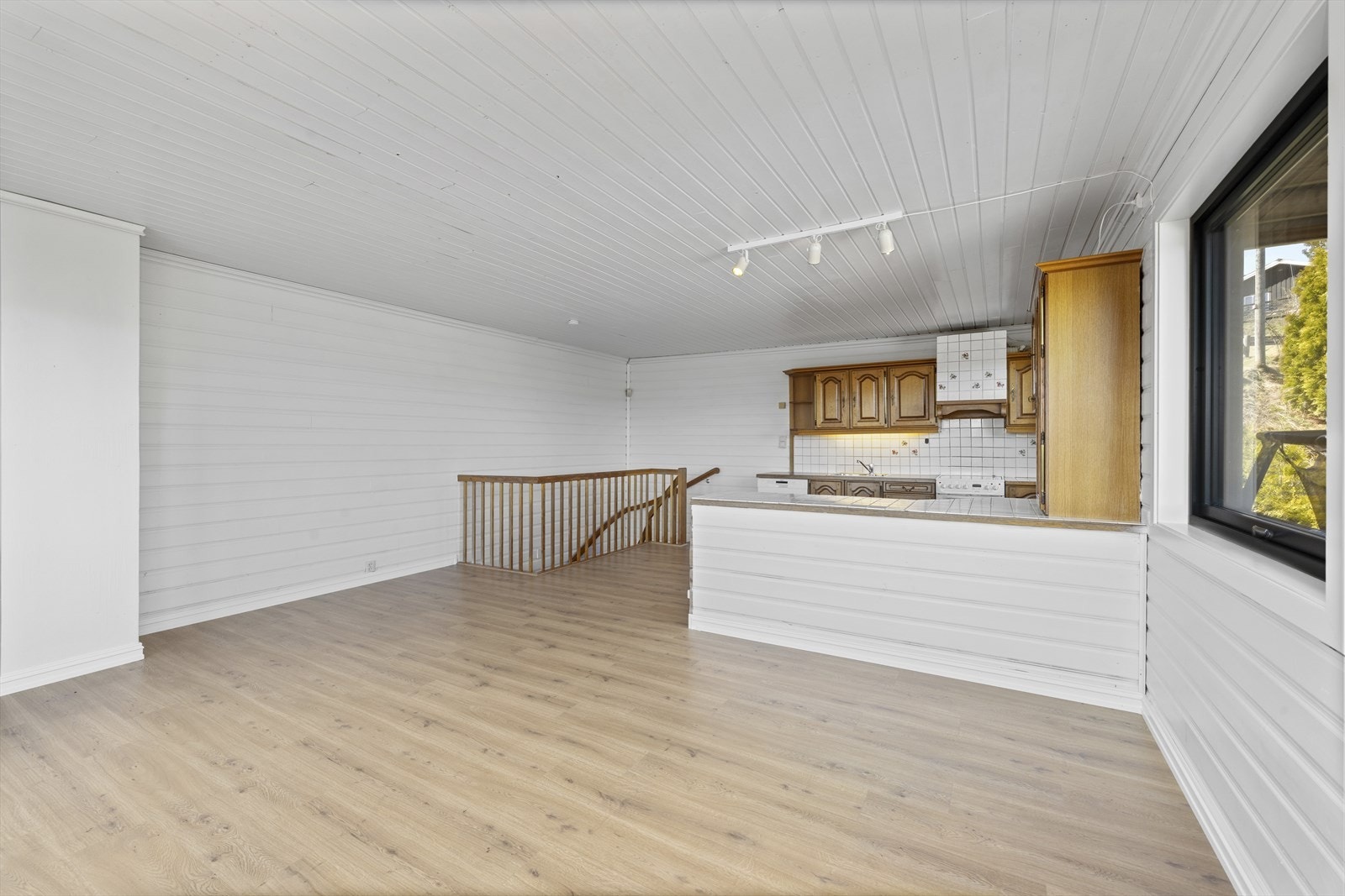 Stue/kjøkken i generasjonsdel/leilighet Galleribilde