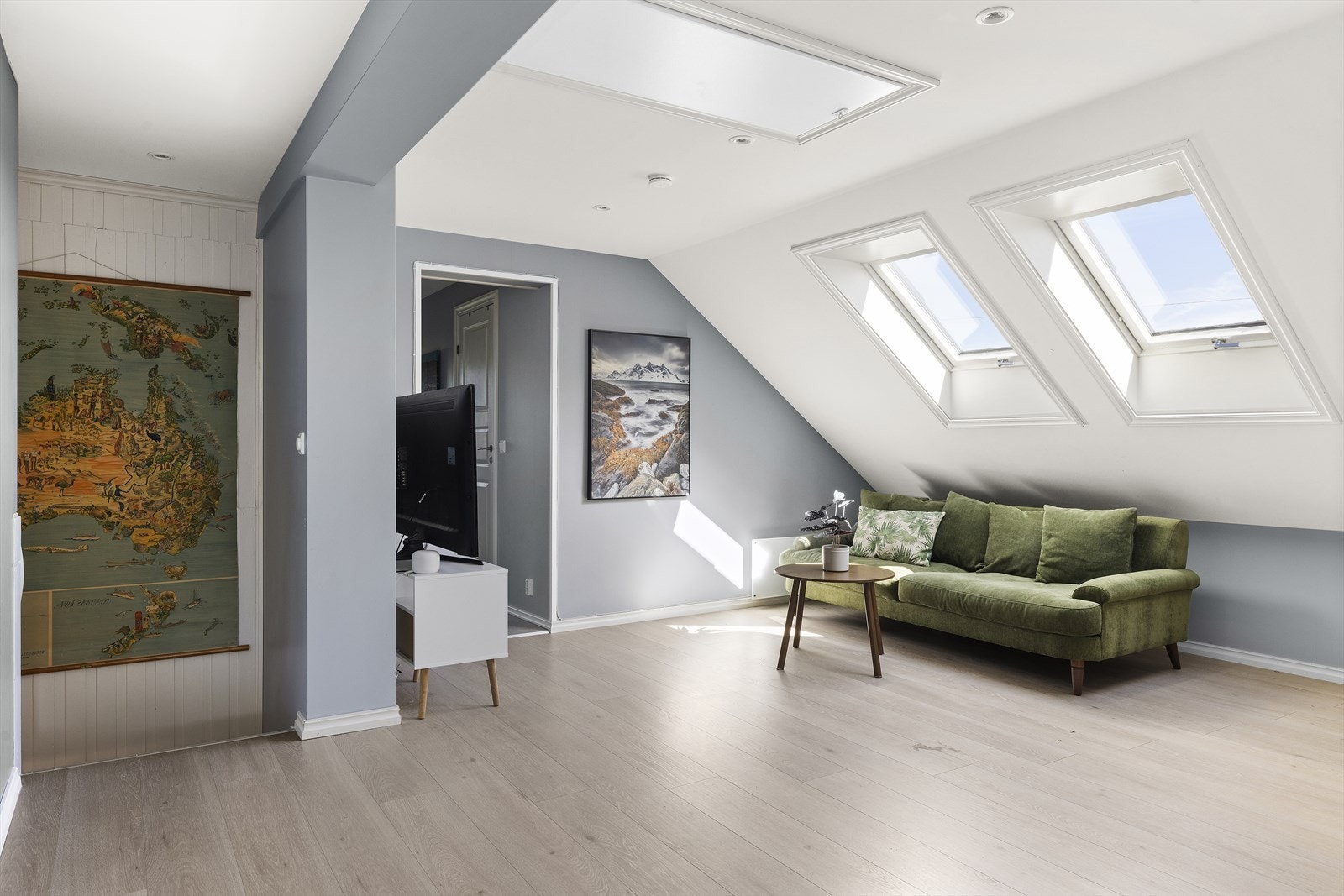 Loftstue Galleribilde