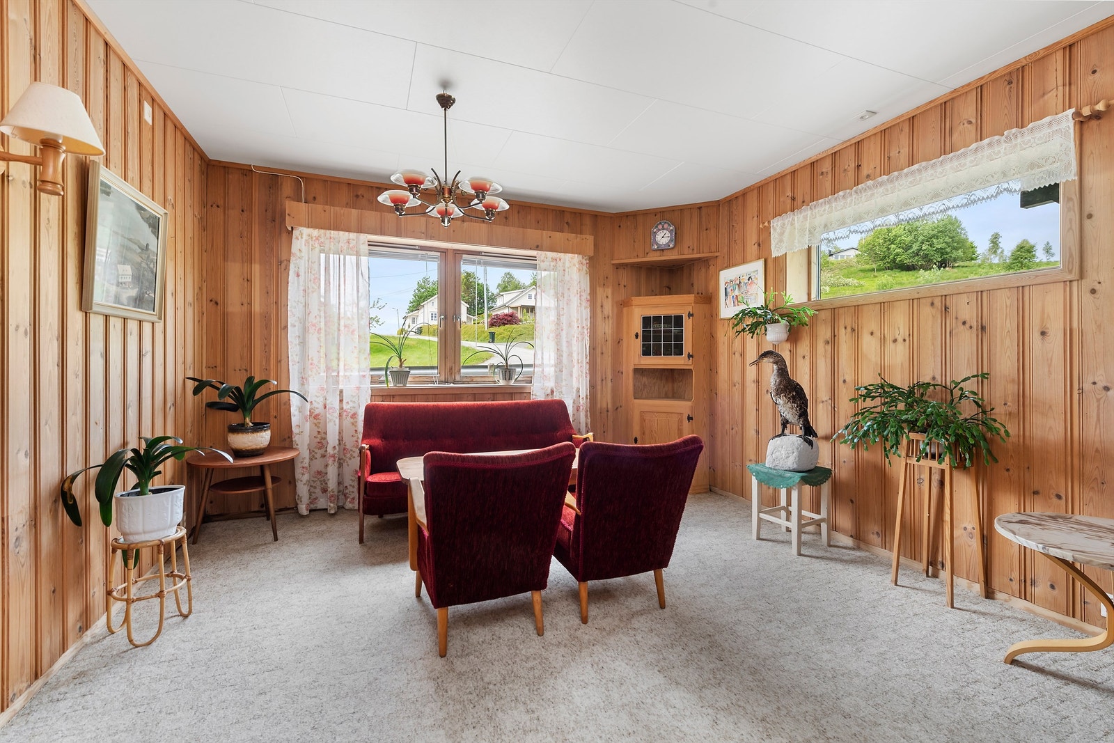 Stue i underetasjen mot nordvest Galleribilde