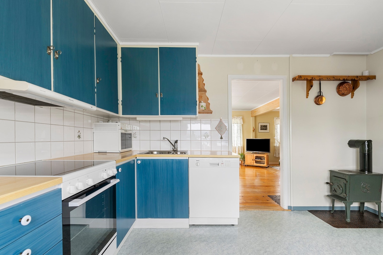 Kjøkken i del mot sørøst Galleribilde