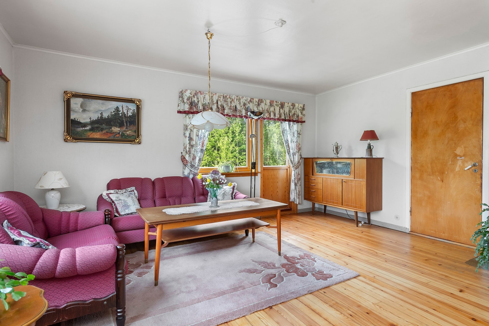 Stue i 1. etasje mot nordvest Galleribilde