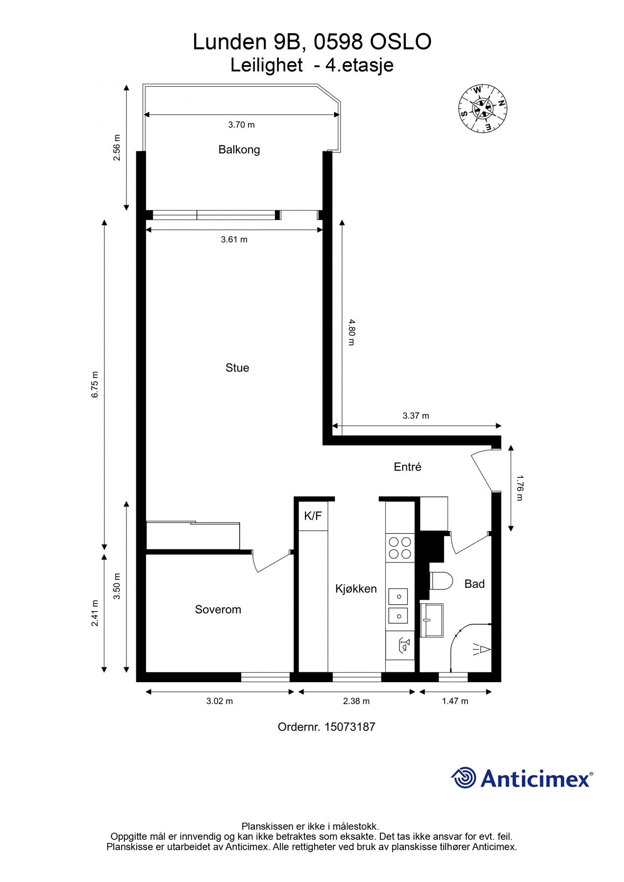 Plantegning. Galleribilde