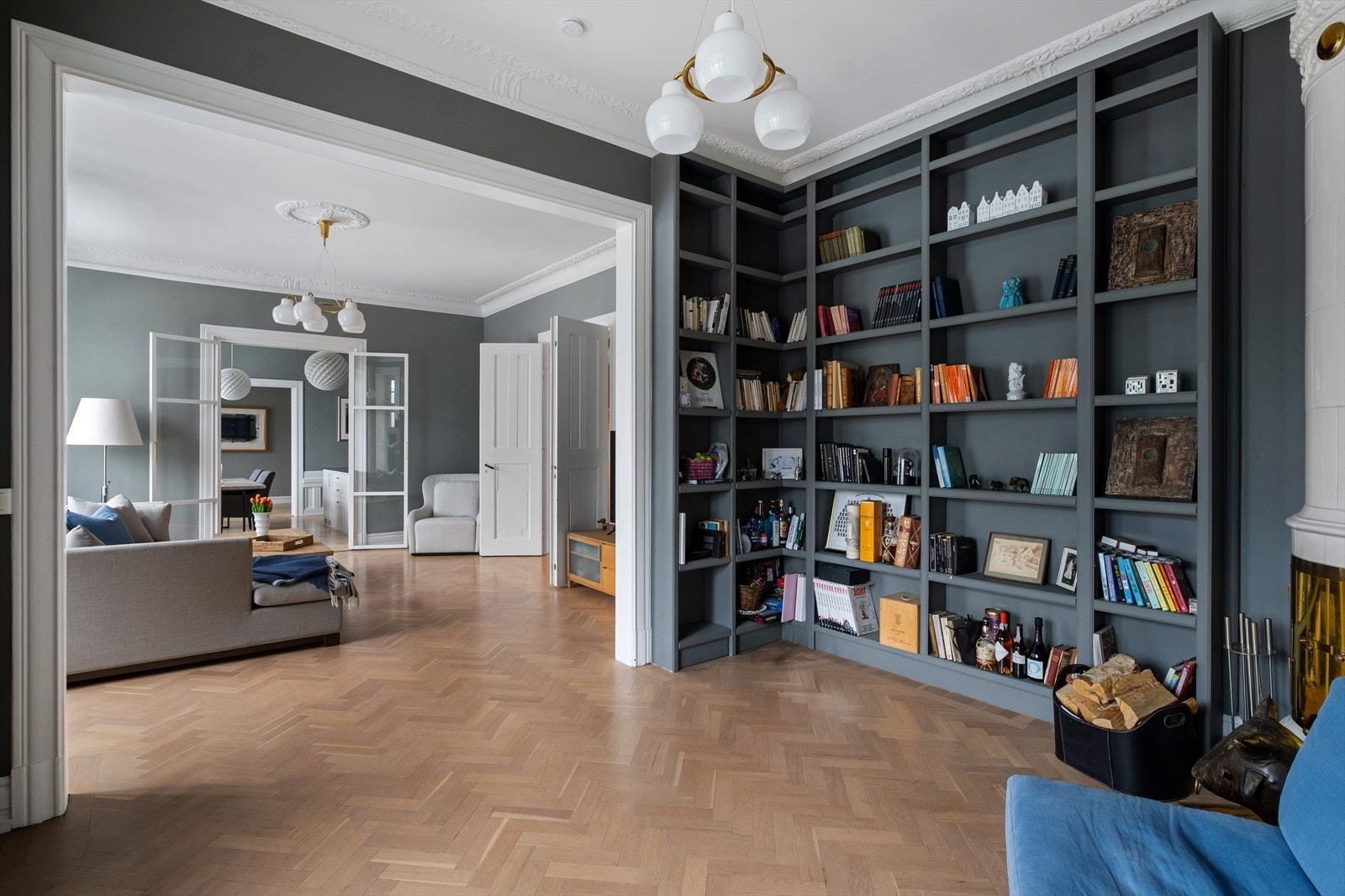 Flere stuer på rad gir en god romfølelse og atmosfære. Galleribilde