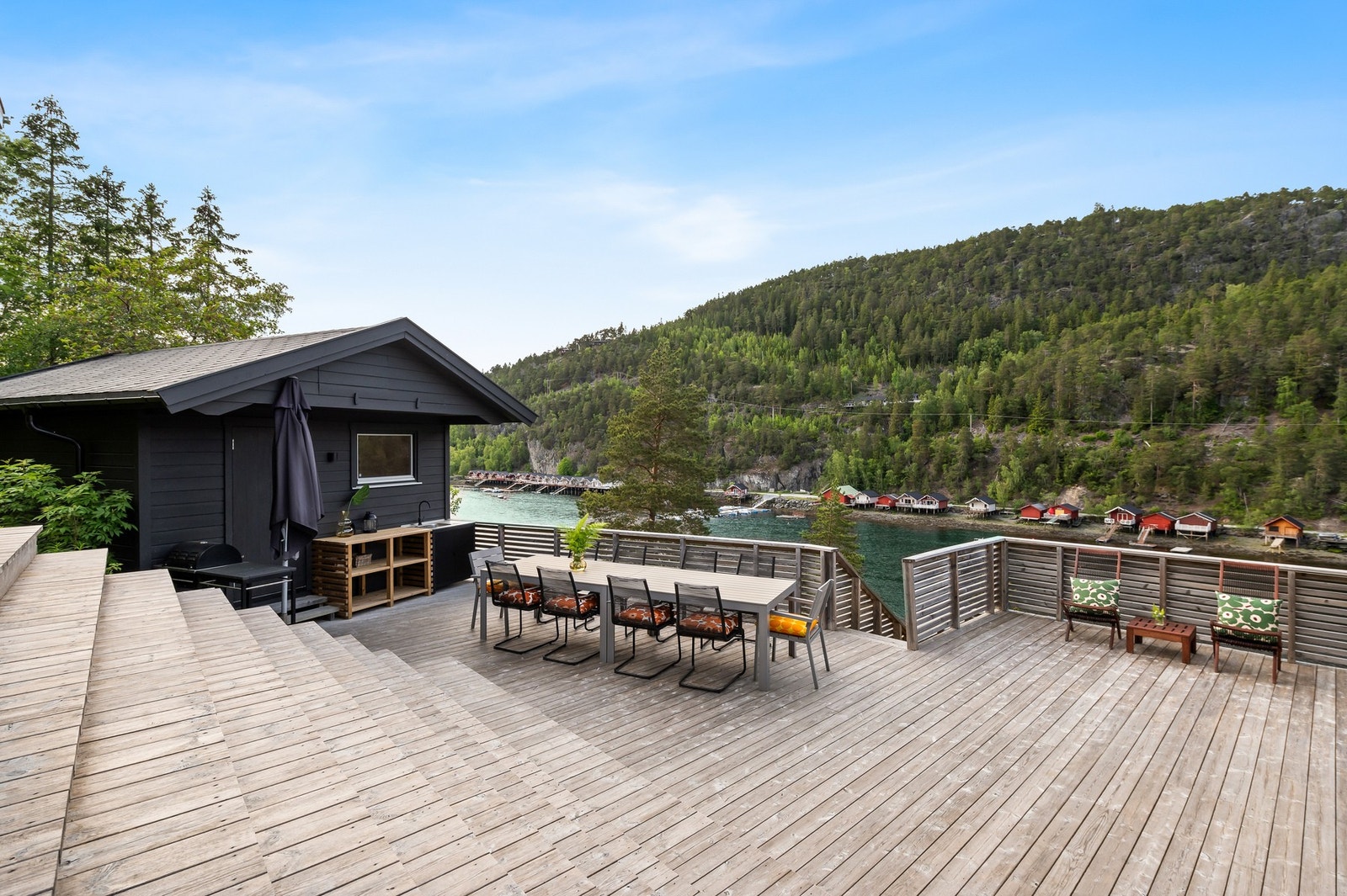 I tillegg er uteplasser godt skjermet fra innsyn Galleribilde