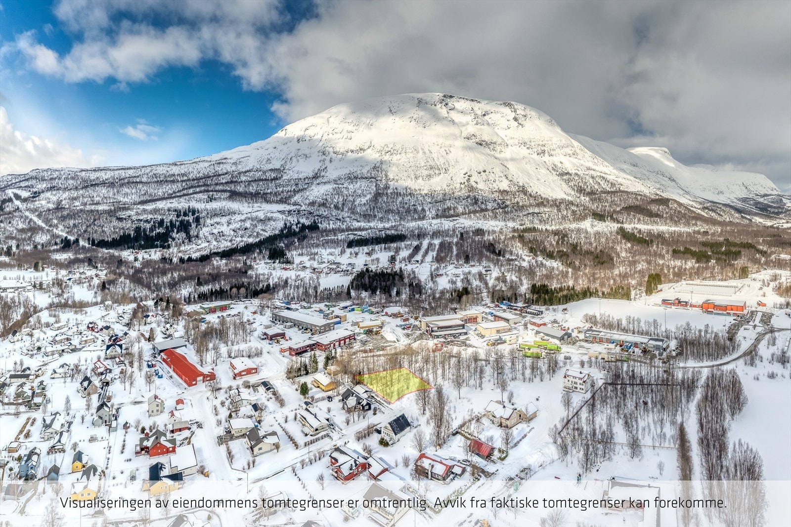 Boligtomt med flott beliggenhet i Bjerkvik. Galleribilde