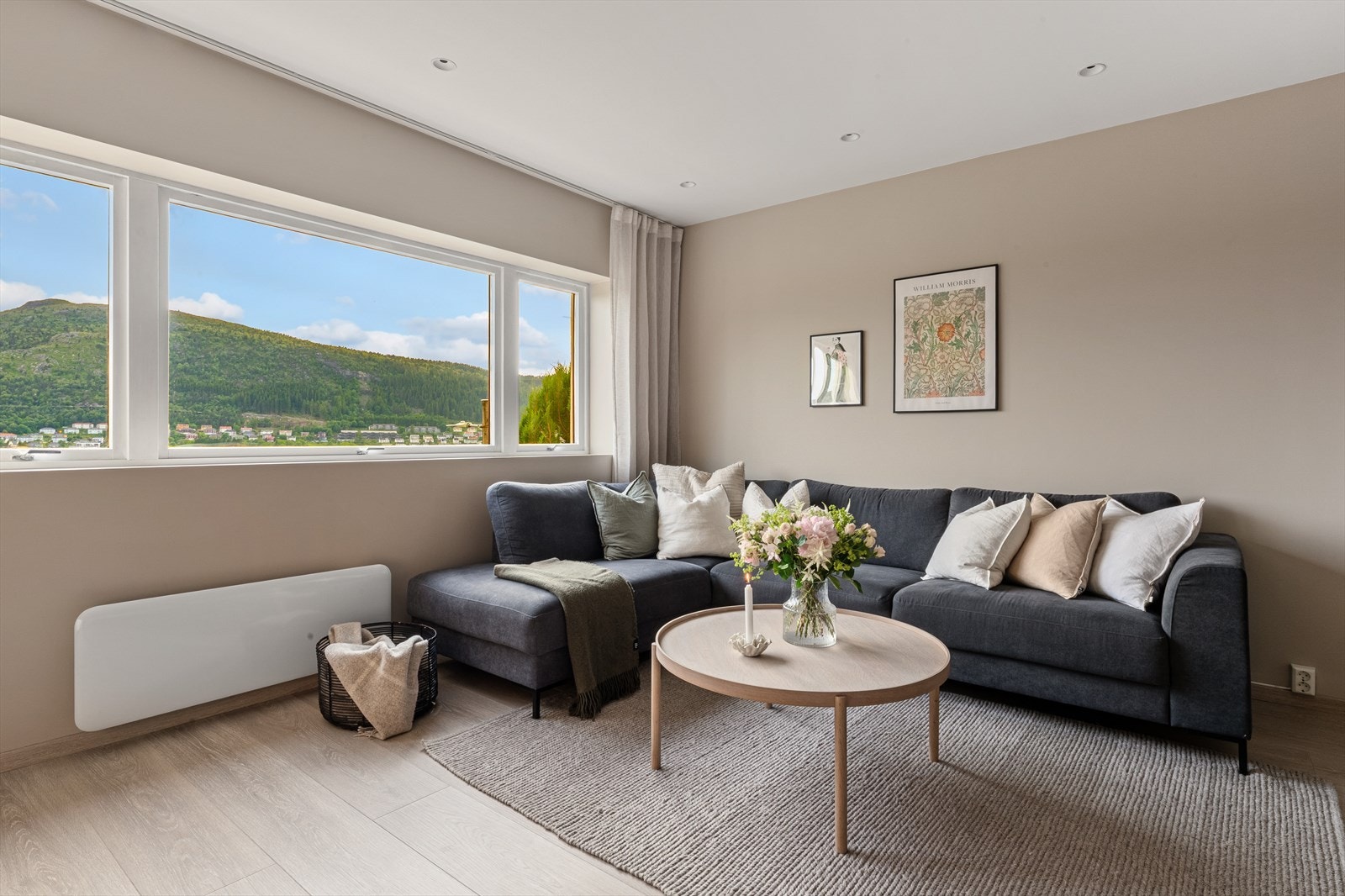 - Pene, nøytrale fargevalg som lar deg enkelt sette ditt eget preg på boligen - Galleribilde