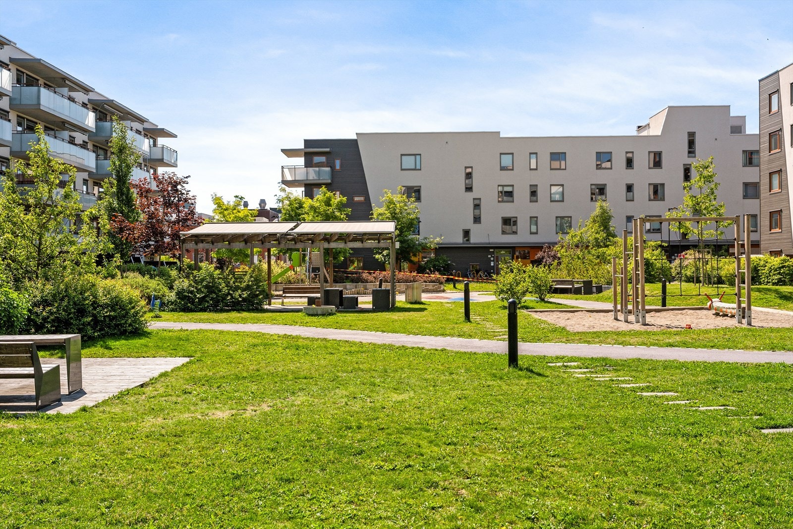 Meget flotte opparbeidede fellesarealer Galleribilde