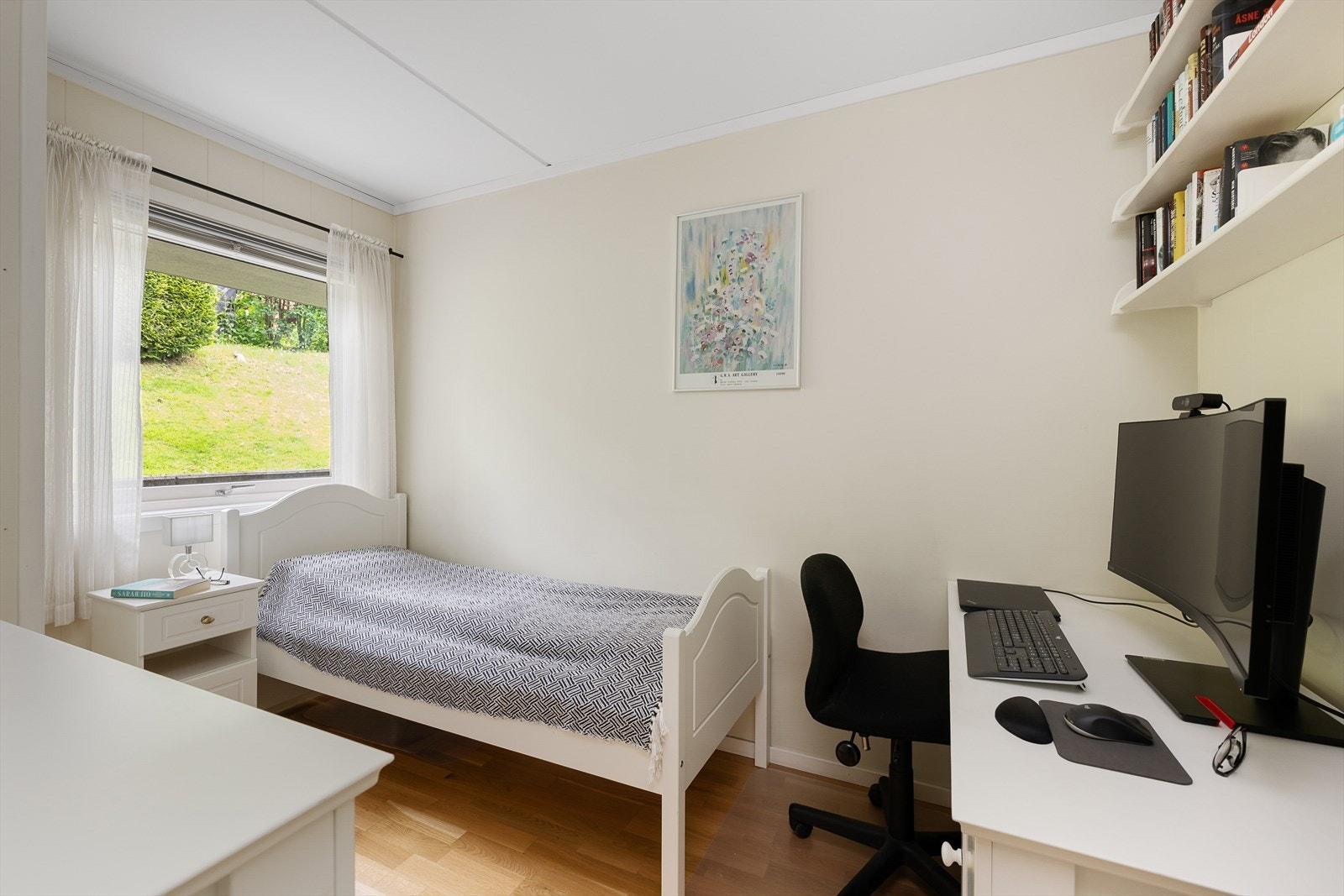 Det andre soverommet er noe mindre. Galleribilde