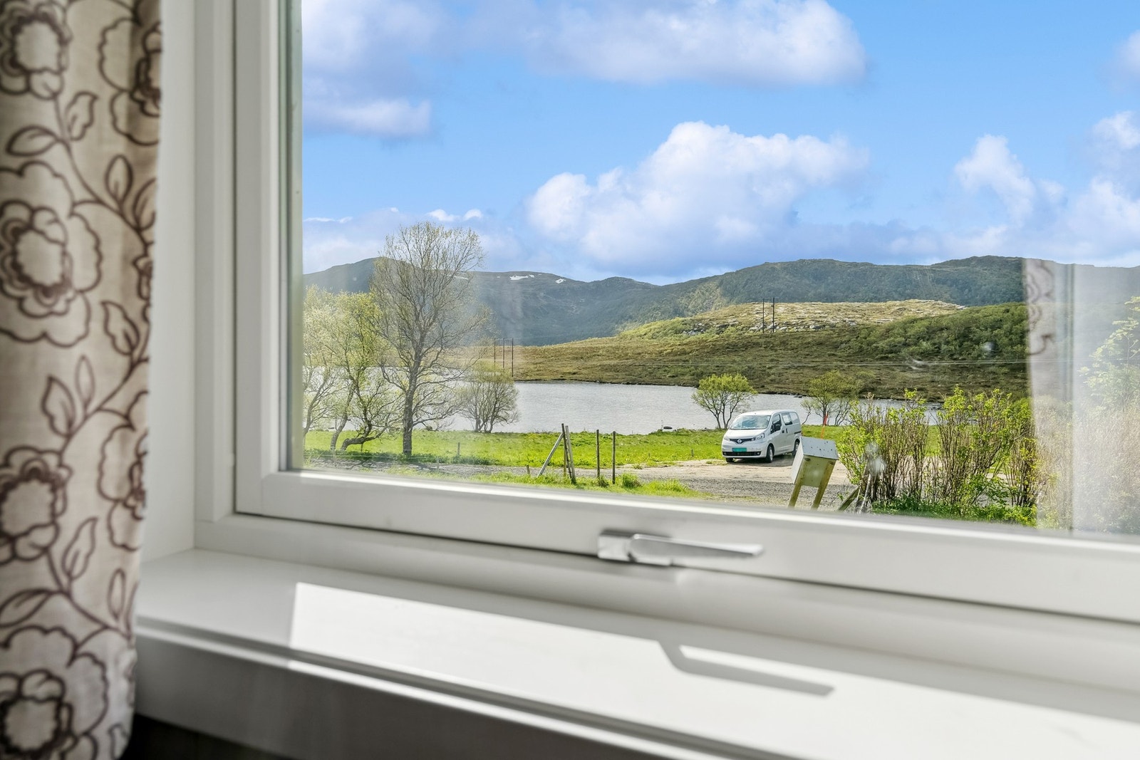 Utsikt fra soverommet. Galleribilde