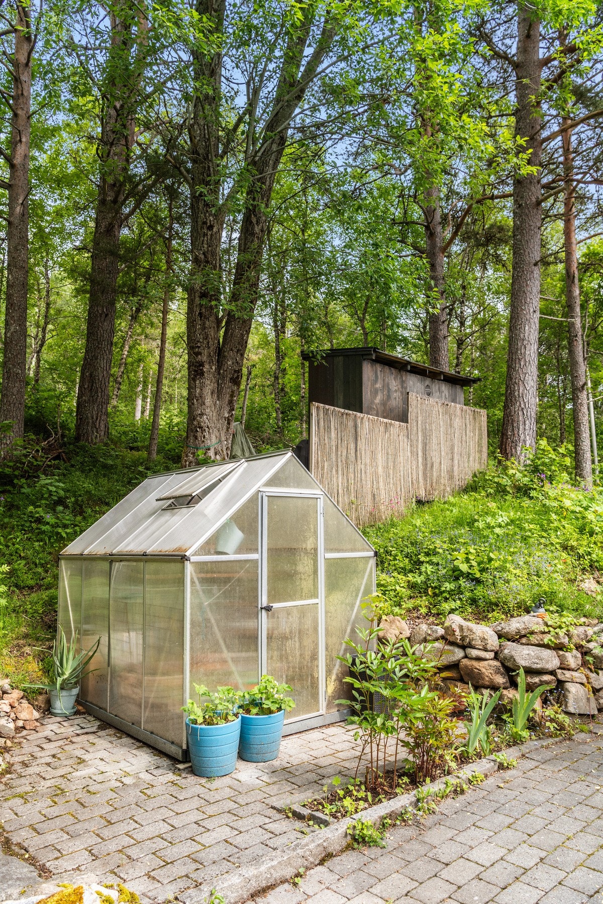 Tomten er et fint rekreasjonsområde. Galleribilde