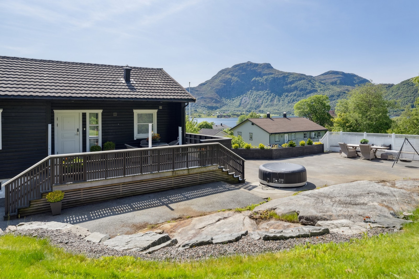 Store og fine uteområder som kan benyttes hele året. Galleribilde