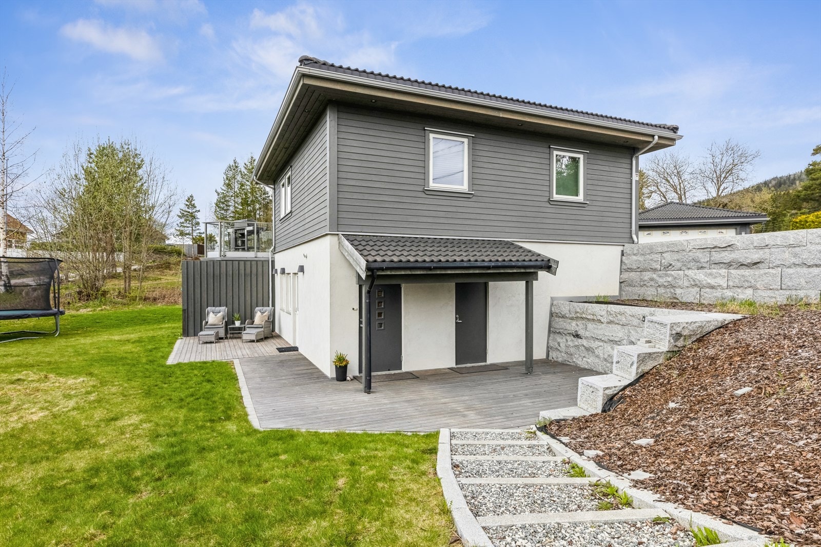 Utleiedelen har inngang til en egen bod. Galleribilde