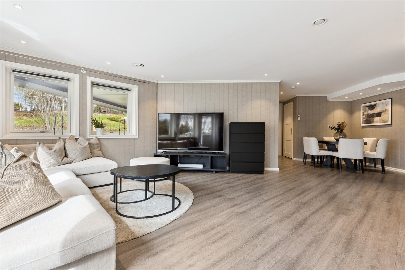 Utleiedelen er flott og moderne og et sted mange kommer til å trives. Galleribilde