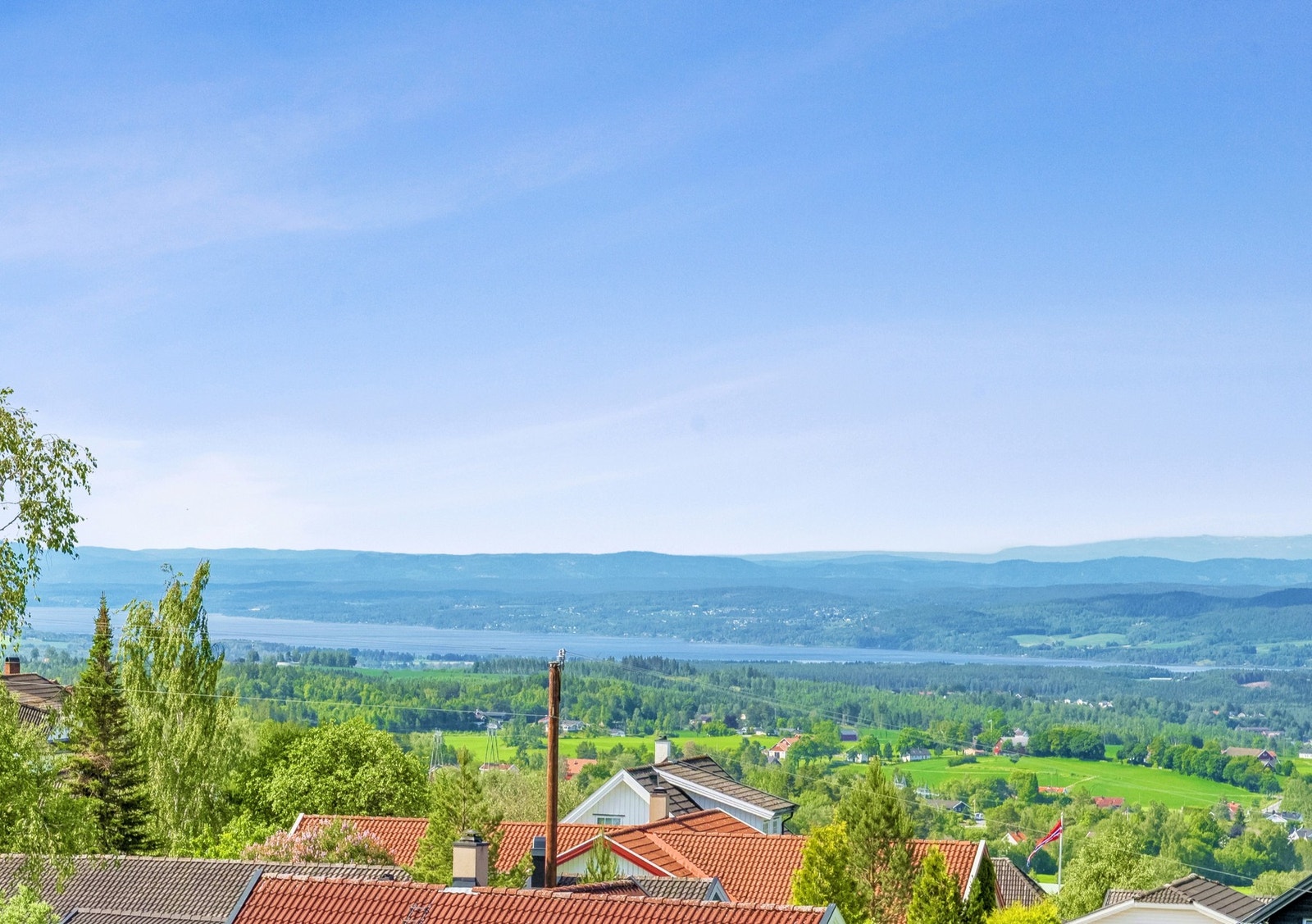 Fantastisk utsikt fra balkongen! Galleribilde