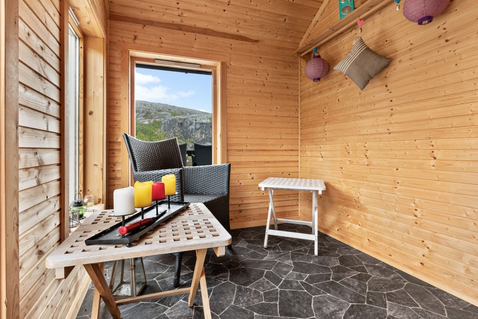 Sosial sone i tilknytning badstuen. Galleribilde