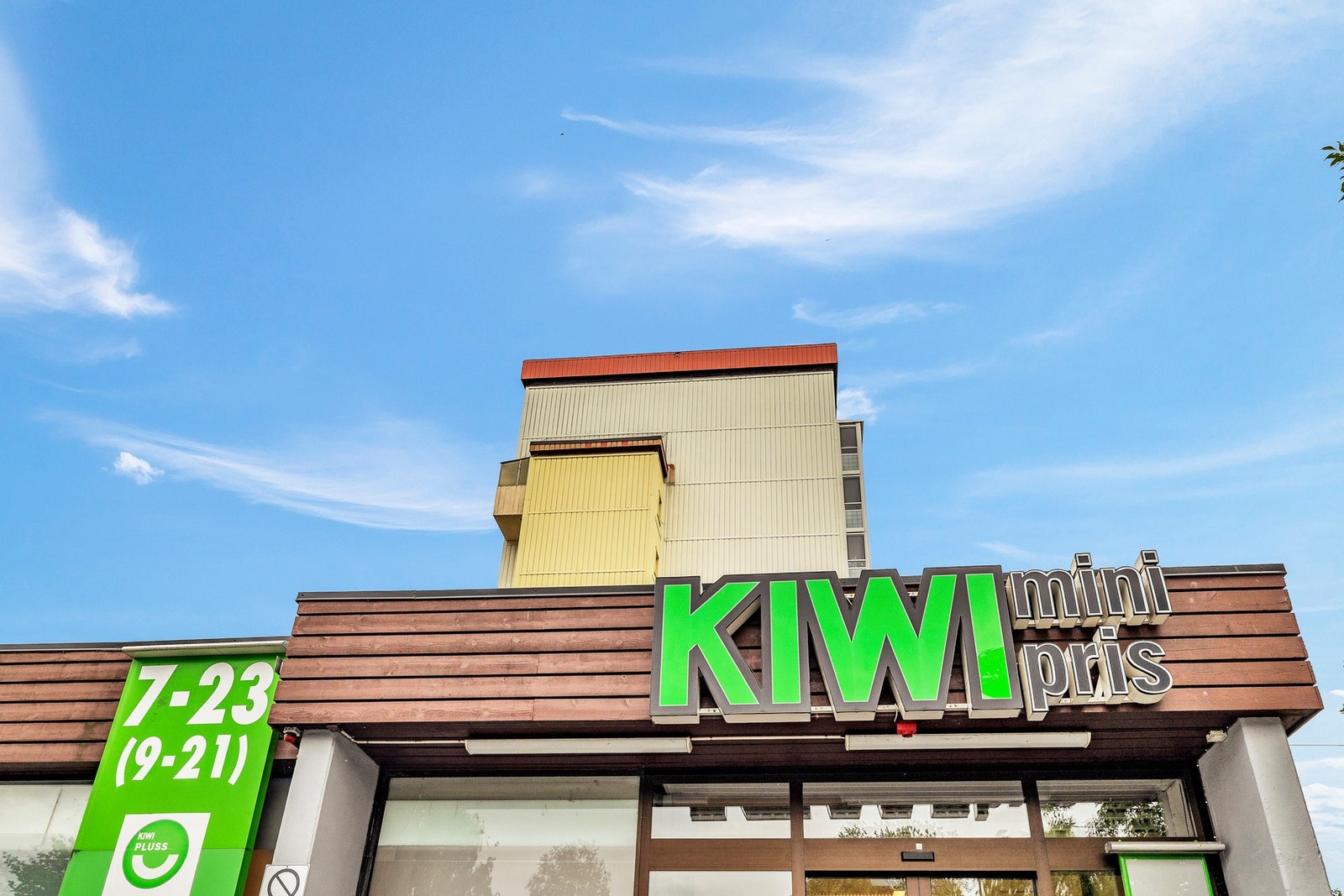 På Kiwi Rødtvet kan du gjøre dagligvarehandelen Galleribilde