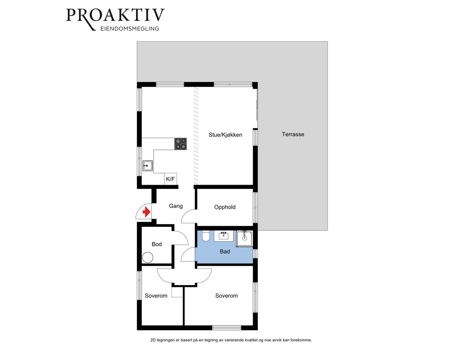 Plantegning. Galleribilde