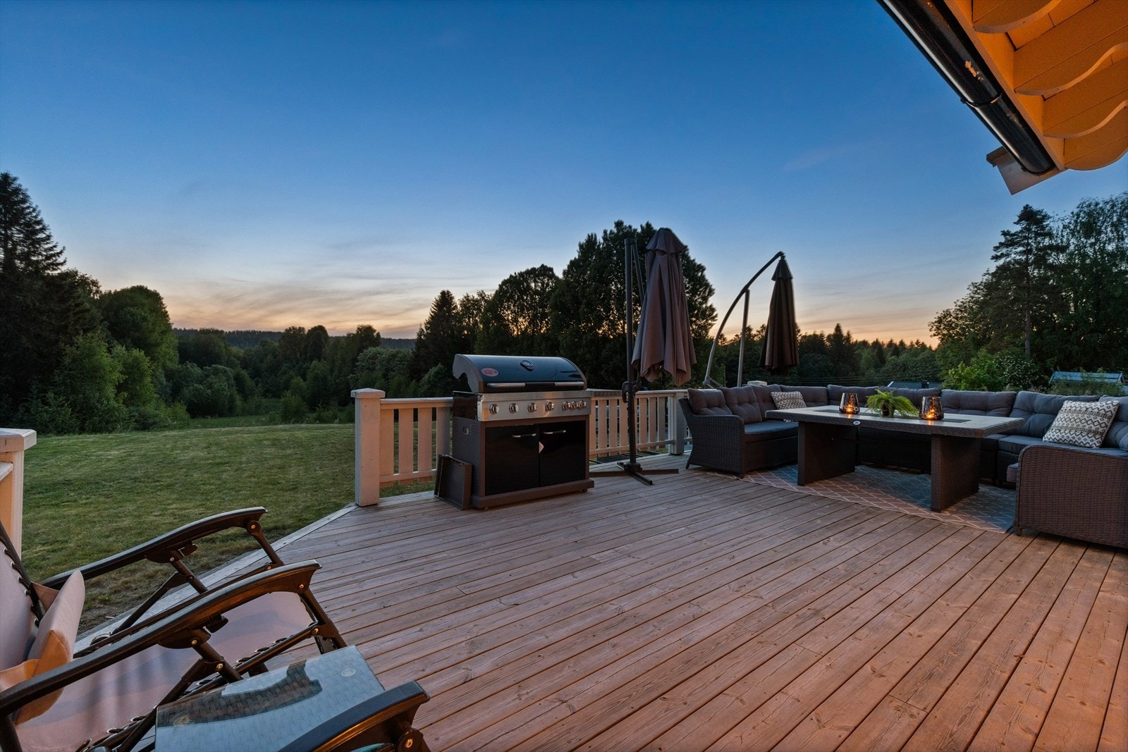 Her kan du nyte ettermiddags- og kveldssol. Galleribilde