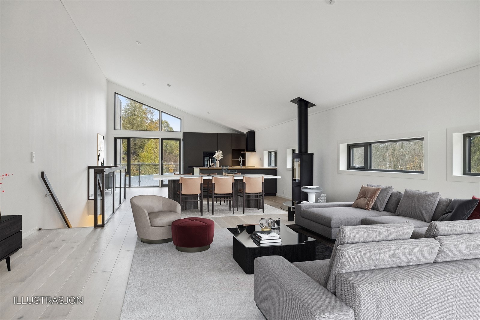 Kjøkken og stuer Galleribilde