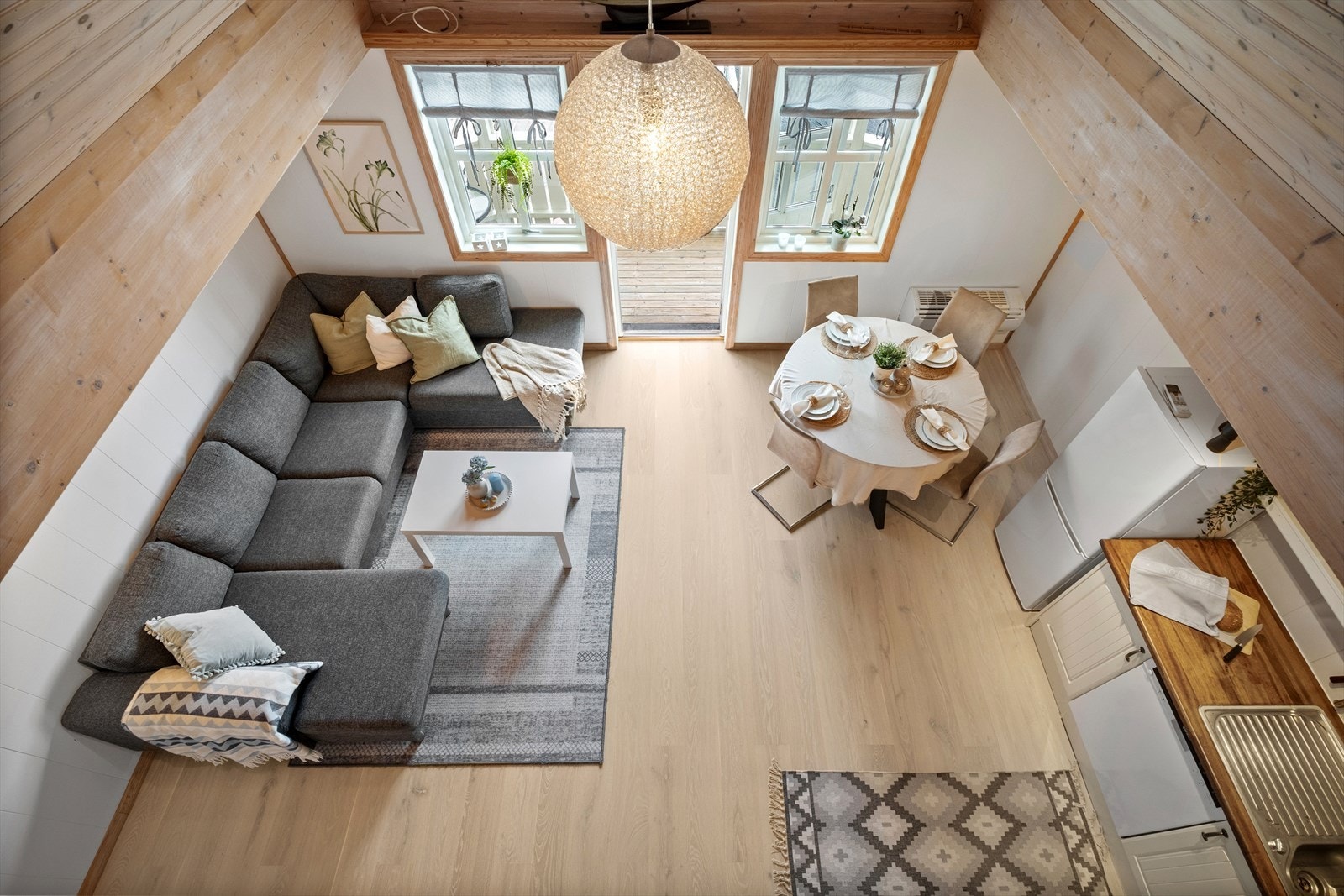 Utsikt fra hems. Galleribilde