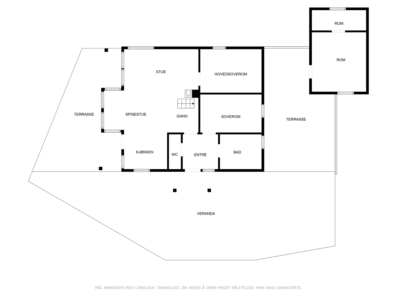Plantegning plan 1 Galleribilde