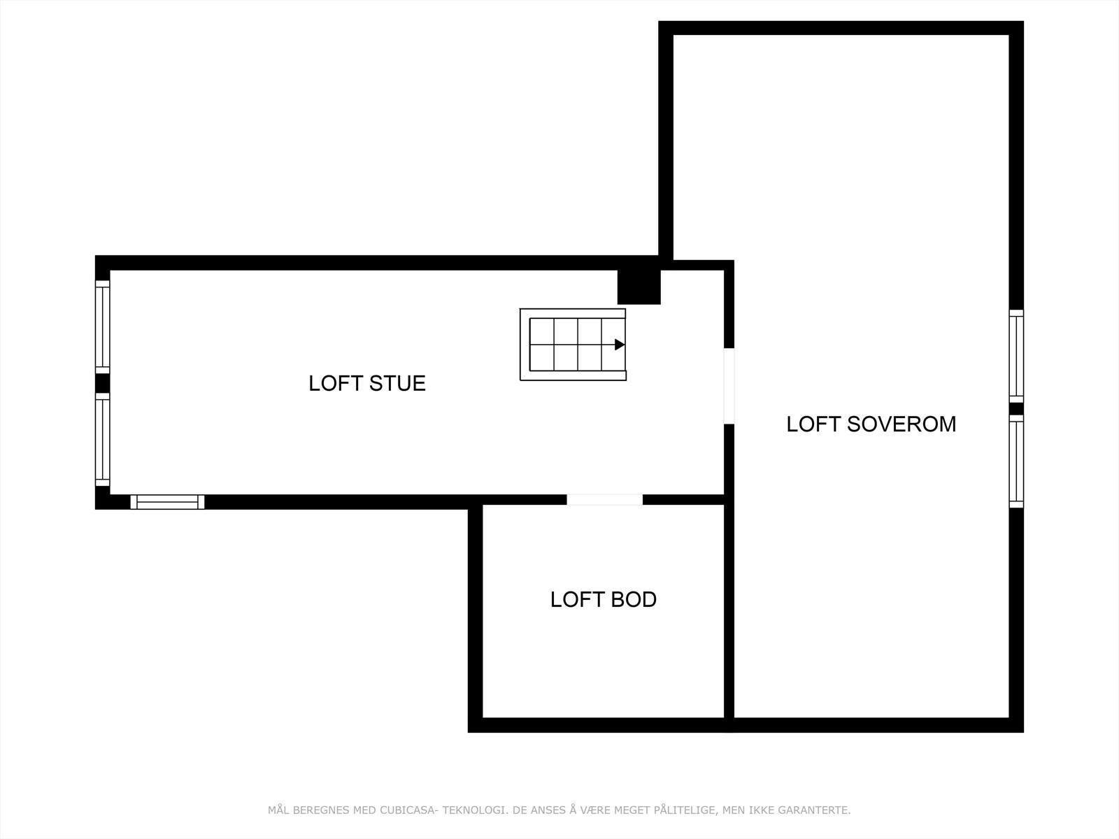 Plantegning plan 2 Galleribilde