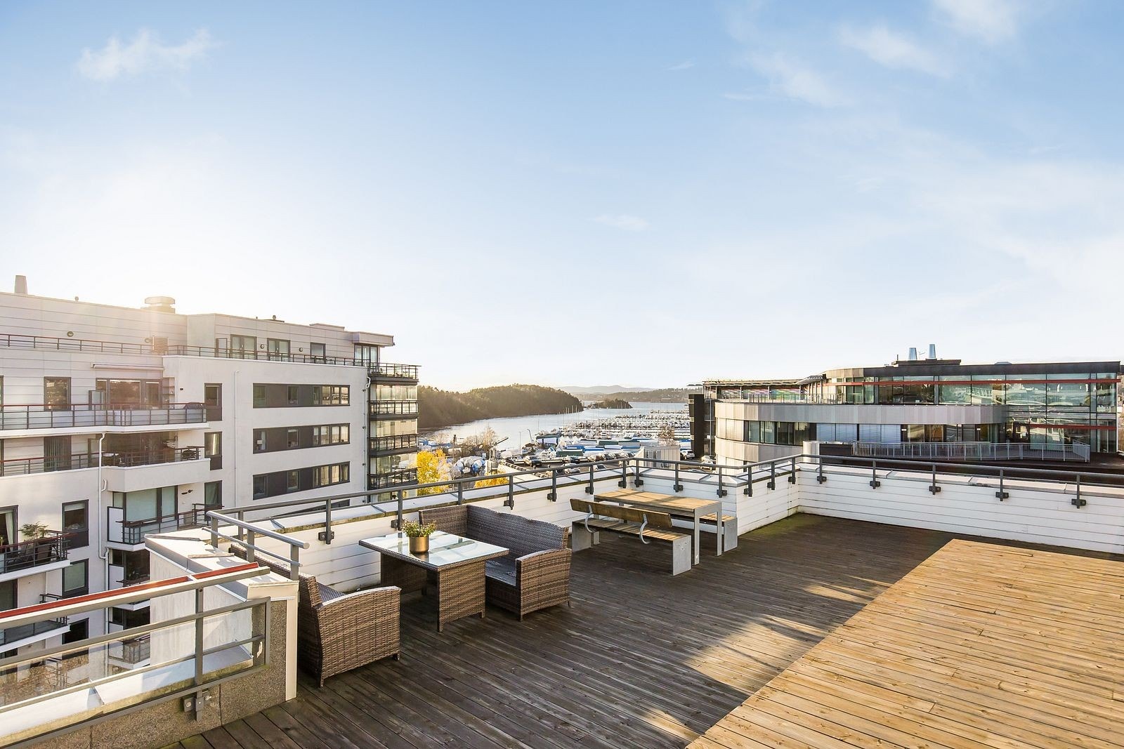 Takterrasse Galleribilde