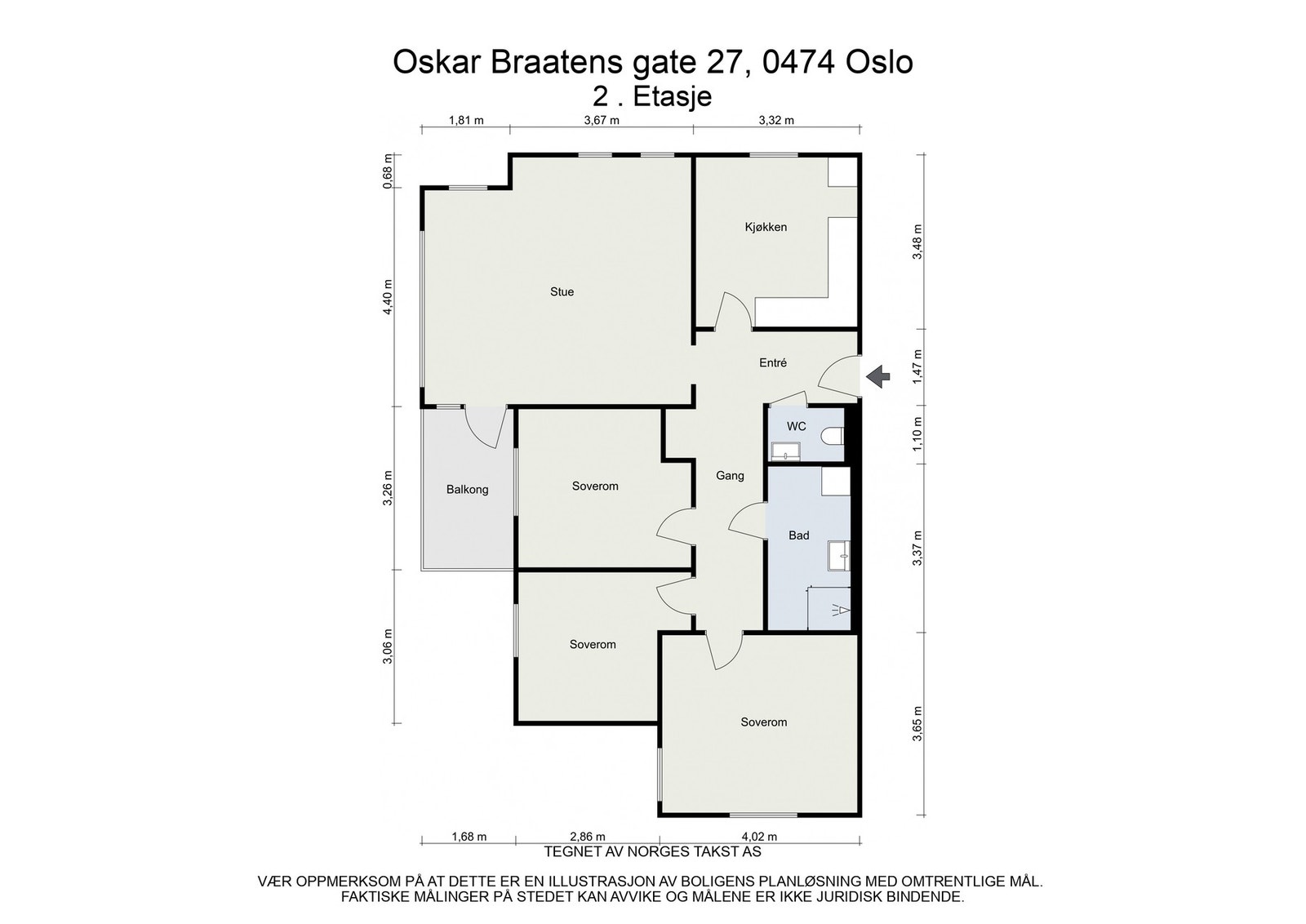 Planskisse. Galleribilde