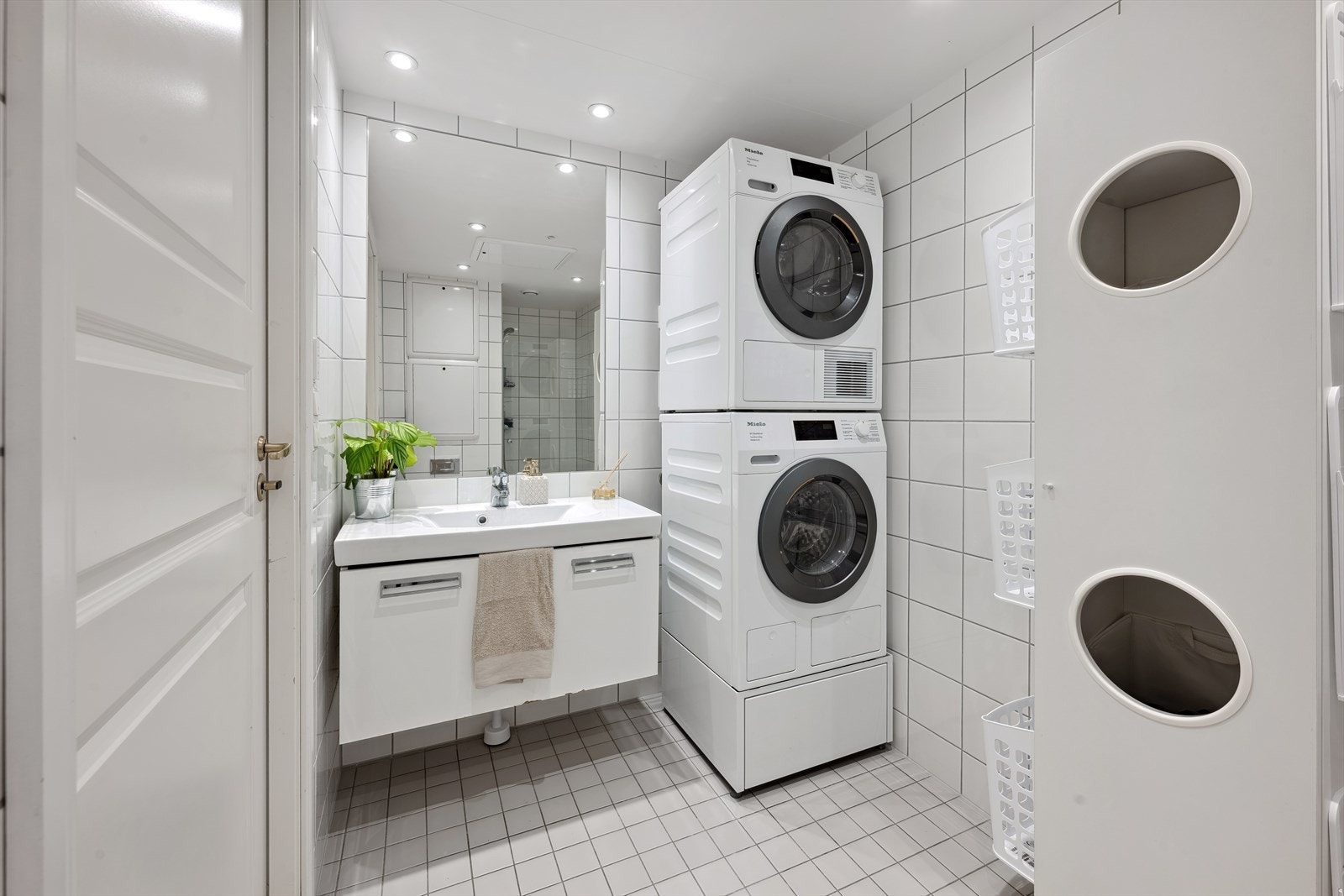 Fliselagt pent bad/wc Galleribilde