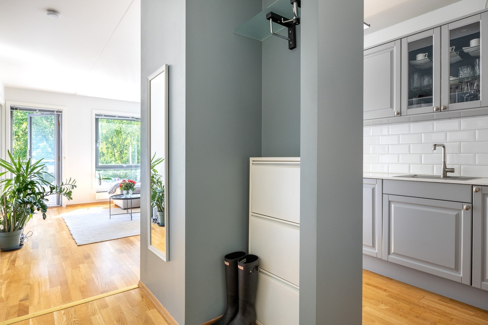 Leiligheten har en funksjonell planløsning. Galleribilde