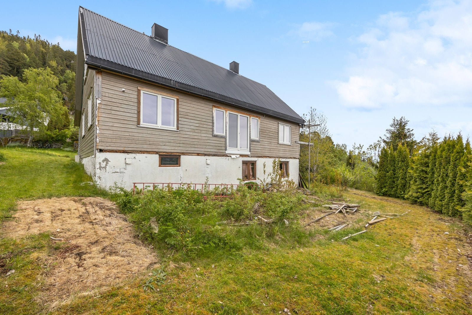 Usjenert hage. Galleribilde