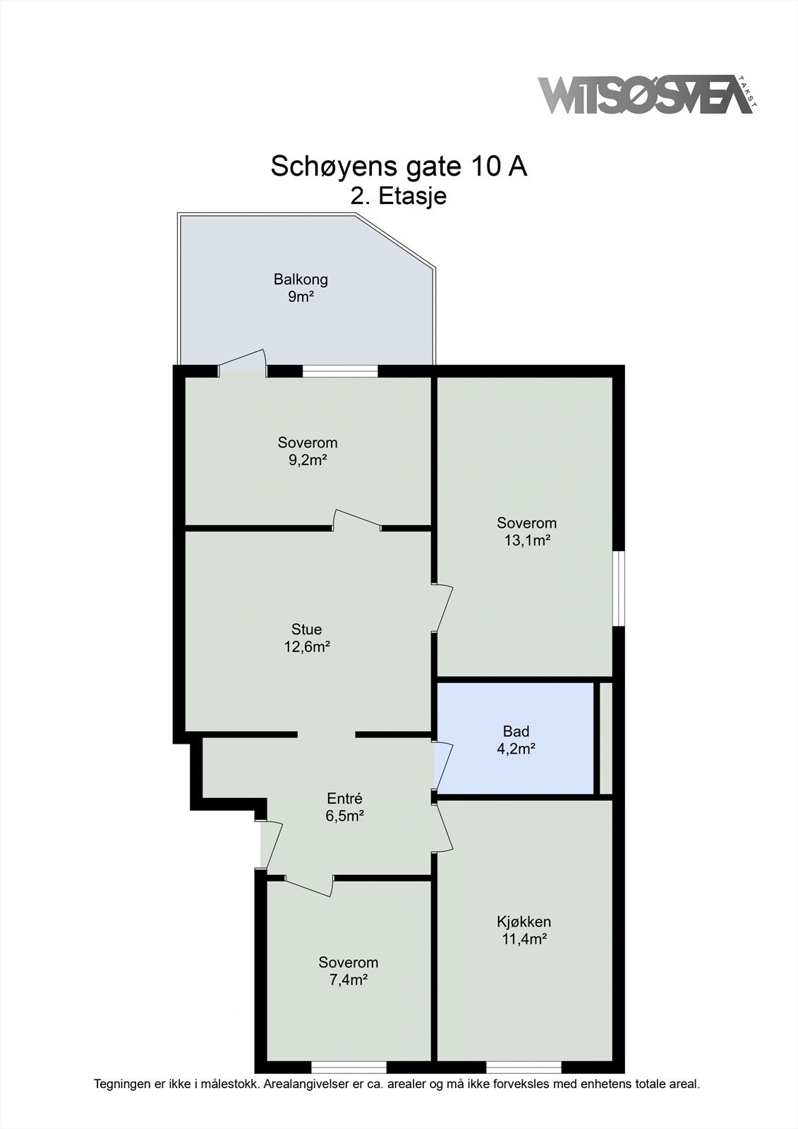 Planskisse. Velkommen på visning! Galleribilde