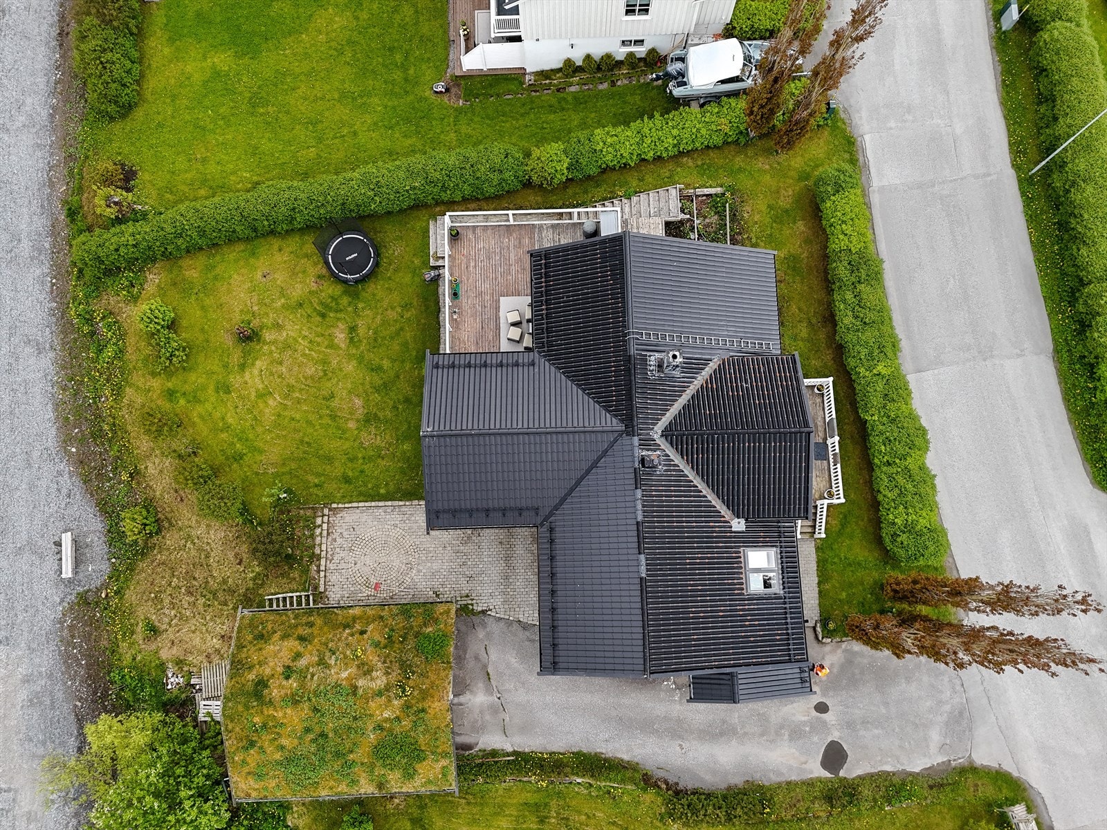 Dronefoto Galleribilde