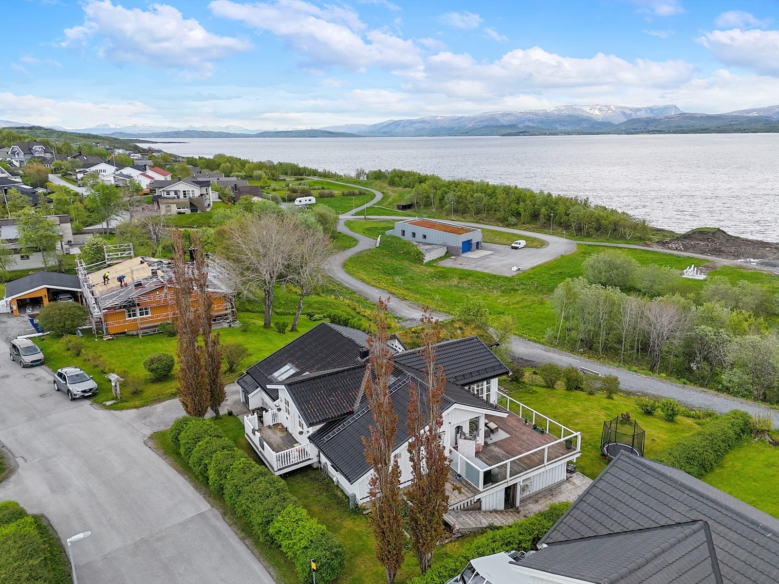 Dronefoto Galleribilde