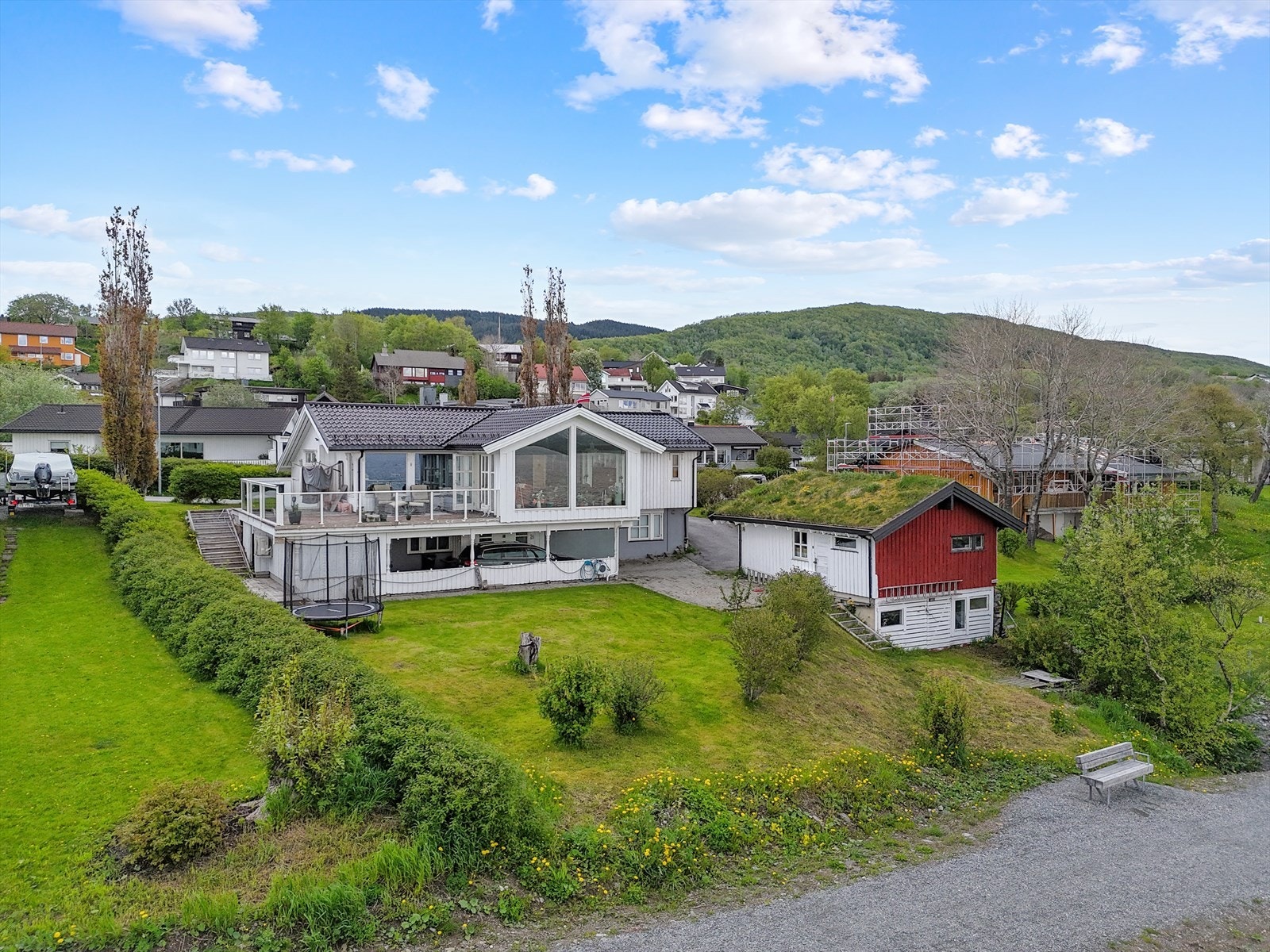 Dronefoto Galleribilde