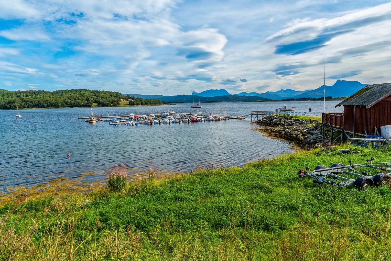Her bor man også med nærhet til båthavna Galleribilde